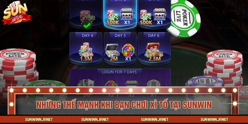 SUWIN có thế mạnh như nào về game Xì Tố