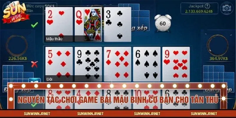 Quy tắc xếp 13 lá bài và thứ tự mạnh yếu bài